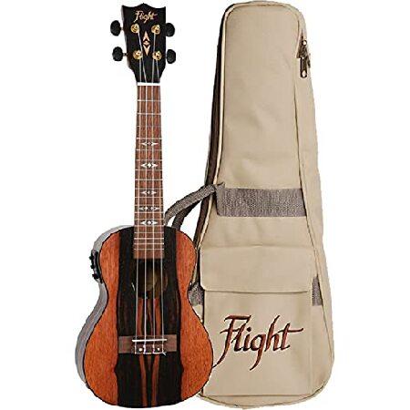 Flight, 4-String Amara Electro-Acoustic Concert Ukulele (DUC460CEQAMARA)