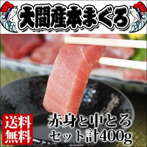 青森県大間産 本マグロ 2種セット（中トロ・赤身） 400ｇ前後（各200g前後）