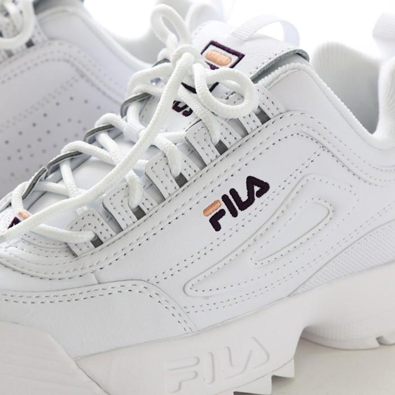 FILA スニーカー　白　ホワイト　25cm レディース