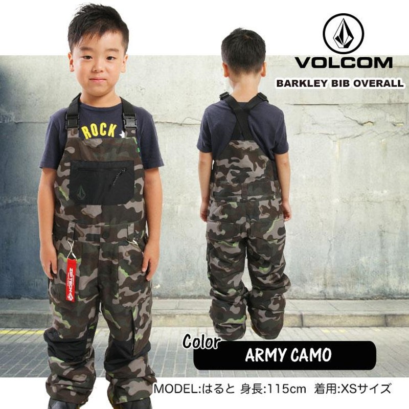 21-22 VOLCOM ボルコム BARKLEY BIB OVERALL ビブパンツ つなぎ