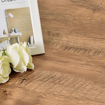 KOTI 日安生活 仿真木紋防水防油自黏壁紙牆貼廚房壁貼家具貼紙  500 x 60cm  E海檀木紋