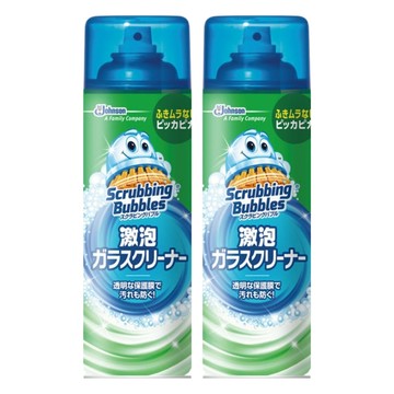 SC Johnson 莊臣 Scrubbing Bubbles 激泡玻璃清潔噴劑  2瓶  480ml