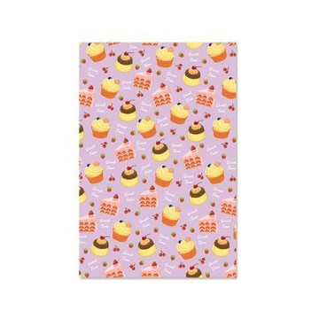 珠友Chuyu 4K包裝紙/繽紛甜點/GB-02506-03/530x384mm