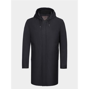 MAILYARD/美爾雅男式風衣 商務休閑男士中長款連帽風衣外套 099