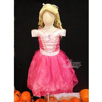 睡美人(V腰)，迪士尼/白雪公主/化妝舞會/角色扮演/話劇服/舞台劇/魔術/表演/萬聖節/聖誕節/兒童變裝/cosplay，X射線【W380203】