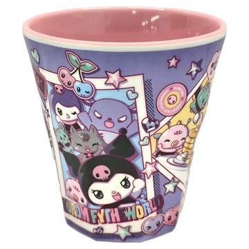 Skater 美耐皿杯 270ml  KUROMI  1個