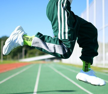 FINDSENSE H1 2018 夏季 新款 男 個性  寬鬆 嘻哈 街頭  撞色束腳長褲  休閒褲  潮流 褲子