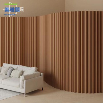 免運 紙屏風 簡約折疊客廳日式辦公室房間分隔背景假墻弧形擋板自裝簡單【MYG10211】