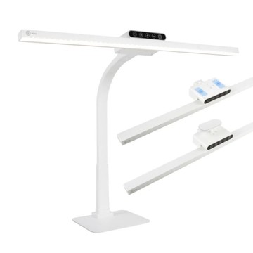 aibo USB 充電多功能可拆式桌立/懸掛/磁吸 LED 檯燈 60cm  白色