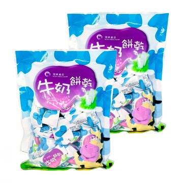 冠昇食品 牛奶餅乾  350g  2袋