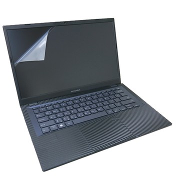 EZstick ASUS ExpertBook B1 B1402 B1402CVA 適用 靜電式筆電LCD液晶螢幕貼 14.4吋寬 螢幕貼