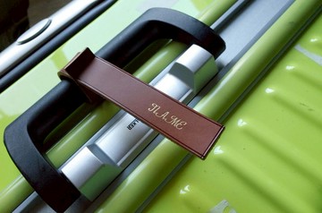 簡易燙金行李吊牌