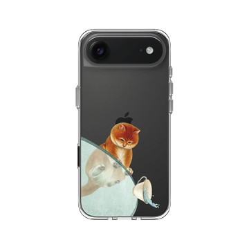 iPhone Air Clear Case（相機按鈕） 透明 - Nyangsongi - 搗蛋鬼