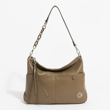 Arnold Palmer - 肩背包附長短背帶  Curve Chic系列 - 咖啡色/461-1101-60-6