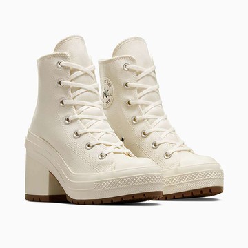 CONVERSE CHUCK 70 HEEL HI EGRET/EGRET/BLACK 女 休閒鞋 A05348C