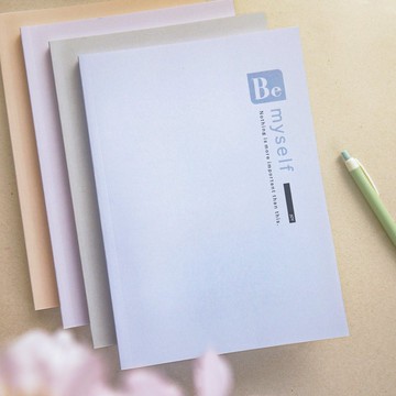 Be Myself- 16K定頁筆記本(空白/特厚)。JN-16214。