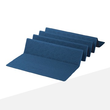 Comefree 羽量級TPE摺疊瑜珈墊 深海藍[西合]
