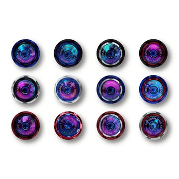 SUYA M6彩鈦雙墊片螺絲(2入)