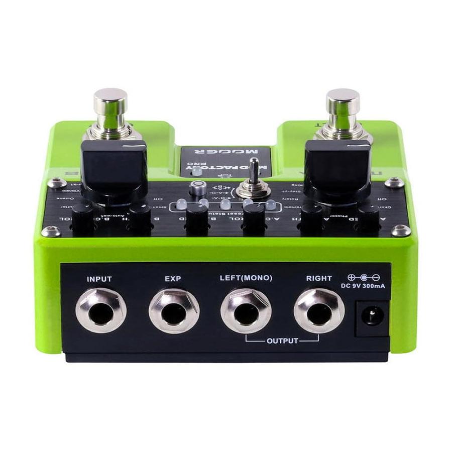 MOOER MOD Factory Pro Stereo Multi Modulation Pedal Analog Mod Pedal with 16 different Effects, Phasers, Chorus, Tremolo, Ring Modulators, Lo-fi Filte