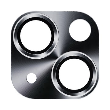 TOTU 拓途 鋼化玻璃膜鋁合金一體式鎧甲鏡頭保護貼 黑色  iPhone 14 / 14 Plus  1個