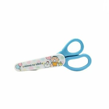 【震撼精品百貨】大寶/大口仔_Minna No Tabo~日本SANRIO三麗鷗 大寶兒童安全剪刀附蓋*27418