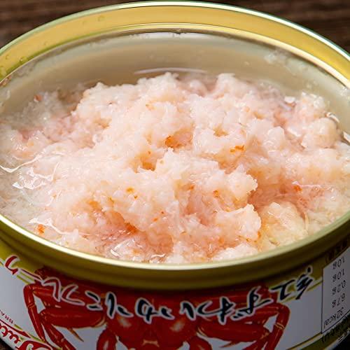 福井県製造 紅ズワイガニ 水煮フレーク 55g 6缶入り 330g 贅沢 蟹 カニ ずわいがに ずわい蟹 ボイル ほぐし身 カニフレーク 蟹フレーク 濃厚 天然 新鮮 贅沢 晩