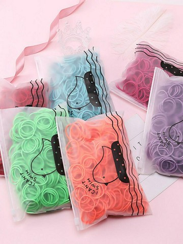 頭繩寶寶新款成人加寬皮套牛筋發圈黑色扎頭發嬰兒小女孩飾品橡筋