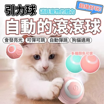 貓咪玩具 逗貓球 自動逗貓球 貓玩具 狗狗玩具 引力滾滾球 自動逗貓 逗貓 遙控球 智能逗貓球 自轉球 毛大二寵物店