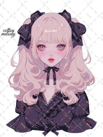 原創貼紙 no.6932 人物貼紙 原創貼紙 人物貼紙 女孩貼紙 原創人物貼紙