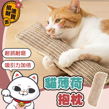 [氣味濃郁] 貓咪抱枕 貓薄荷抱枕 貓薄荷玩具 猫薄荷枕頭 貓玩具 貓薄荷枕
