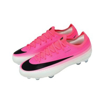 Nike 足球釘鞋 JR Vapor 17 Pro FG T 中大童鞋 粉紅 針織 IO8226-900