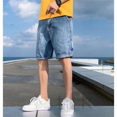 ハーフパンツ メンズ デニム ジーンズショートパンツ 五分丈 カジュアル 短パン ワイドパンツ イージーパンツ 夏 通販 Lineポイント最大get Lineショッピング
