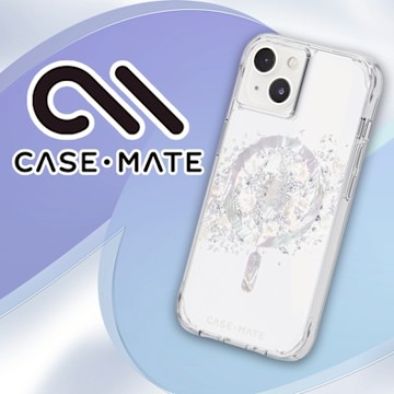 美國 CASE·MATE iPhone 14 Karat Pearl 璀璨珍珠環保抗菌防摔保護殼MagSafe版