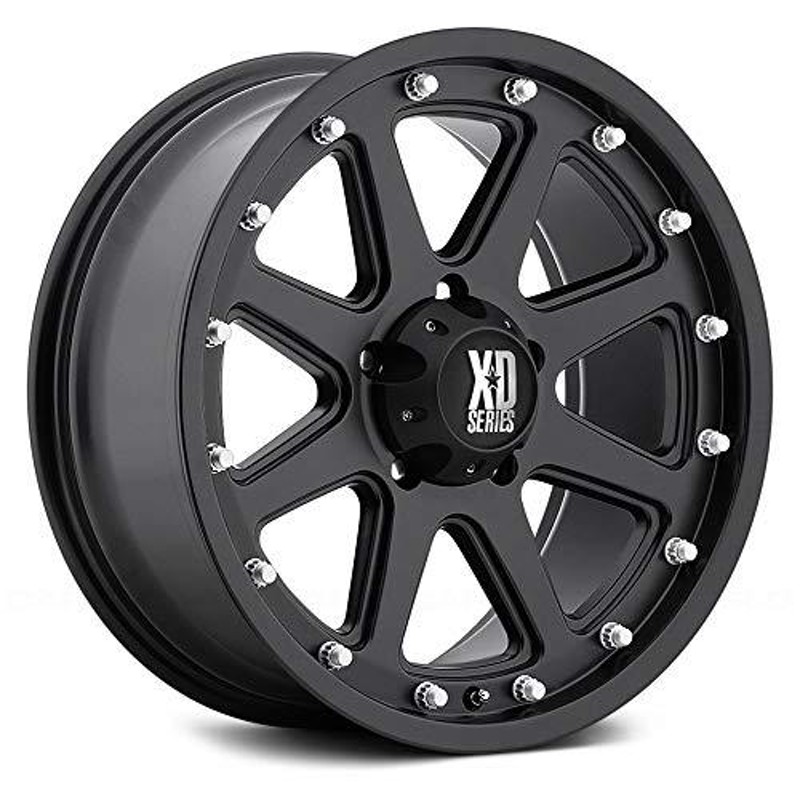 XDシリーズby KMCホイールXD 798アディクトマットブラックホイール(17 x 9