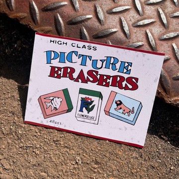 明信片 | #118 字母擦膠