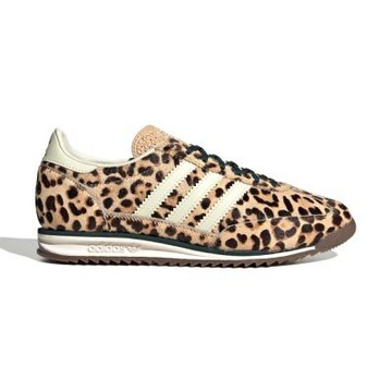 Adidas SL 72 OG 女款 咖啡色 豹紋 休閒 運動 馬毛 經典 復古 休閒鞋 KI4205