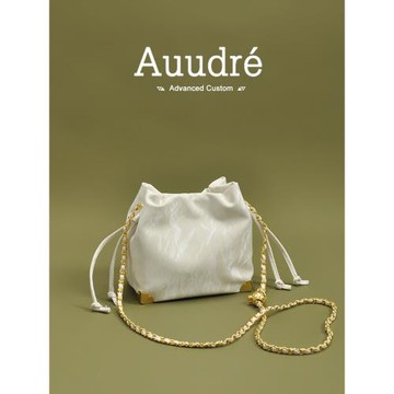 Auudre小眾設計小包包女士2025春夏新款時尚鏈條單肩斜挎包水桶包