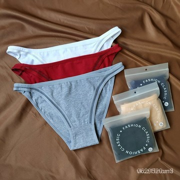今天買明天到】女生低腰內褲女士運動內褲女純棉內褲性感甜美鏤空細帶內褲女夏GFU CLF