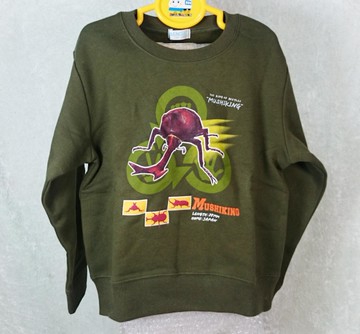 【震撼精品百貨】甲蟲王者 The King Of Beetles~刷毛衣_綠