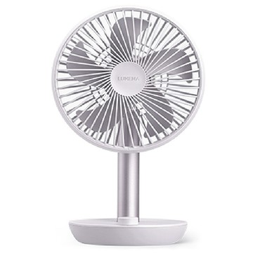 Lumena STAND 3Z USB 桌上型擺頭隨行風扇  藕粉色