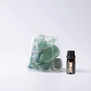 【Montagne】綠螢石｜富士山晶礦杯透明款（不贈杯蓋）｜葡萄柚10ml _廠商直送