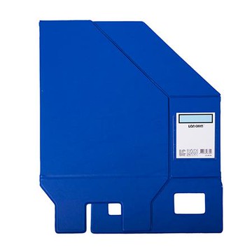 連勤LAN CHYN PVC折疊式雜誌箱/LC-6330/藍