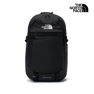 The North Face北面男女款黑色便捷收納休閒後背包｜52SF4HF 筆電包/登山包