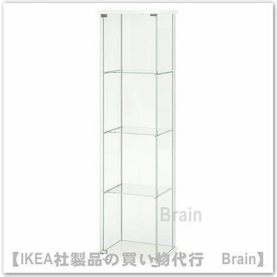 廃版商品】在庫限りIKEA DETOLF ガラス扉 キャビネット