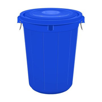 加厚圓形帶蓋特大號戶外垃圾桶小區工業衛生桶環衛食堂廚房分類桶[DD080109]