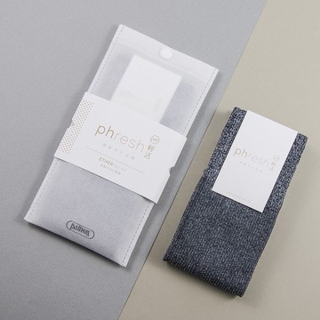 【Phresh輕活】男女旅行乾爽除臭休閒襪 - 輕暖恆溫款（錳灰）