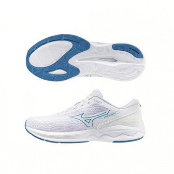 MIZUNO 美津濃 慢跑鞋 男鞋 運動鞋 緩震 一般型 REVOLT 白藍 J1GC231471