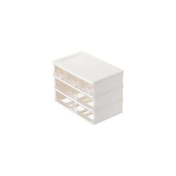KEYWAY 彩集綜合三層收納盒/飾品盒/分類盒