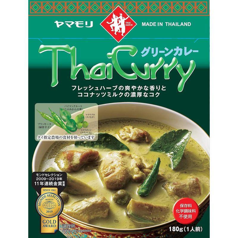 ヤマモリ タイカレーグリーン 180g ×5個