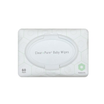 Parasol 美國 Clear+Pure 極厚天然肌護濕紙巾 60抽/包(5包組)